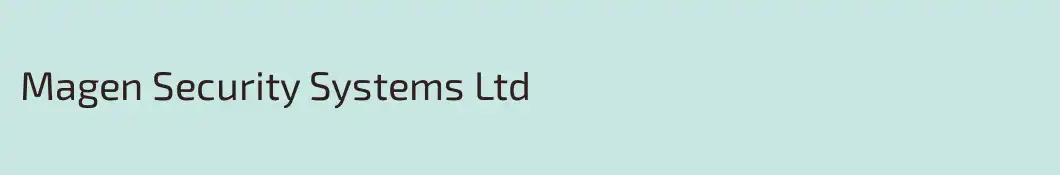 Magen Security Systems Ltd